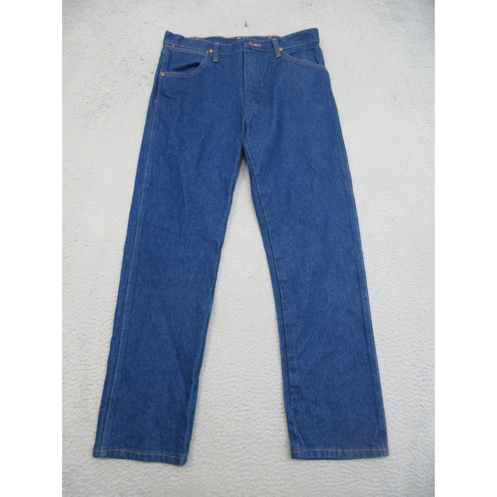 Wrangler Cowboy Cut Original Fit Jeans Men 32x30 Blue Western Workwear Heritage